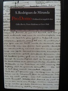 S. Rodriques de Miranda - Pro Domo - gebonden