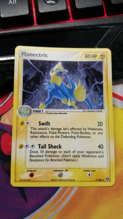 Manectric 7/106 Holo Ex Emerald - nr. 1