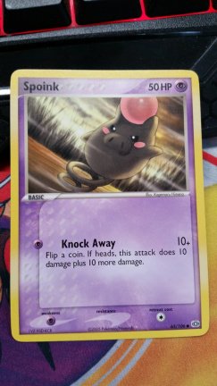 Spoink 65/106 Ex Emerald - nr. 1