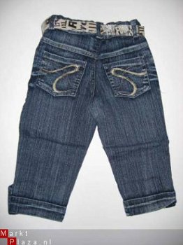 capri jeans in mt 86/92 kleur goud - 2