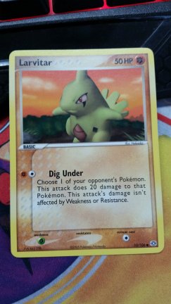 Larvitar 57/106 Ex Emerald - nr. 1