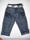 capri jeans in mt 122/128 kleur goud - 1 - Thumbnail