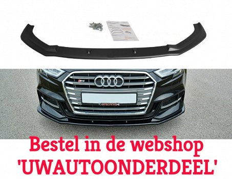 Audi S3 8V FACELIFT Voorspoiler spoiler Versie 1 RS3 Tdi Tsi - 1