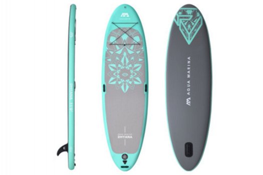 SUP opblaasbare board Aqua Marina Dhyana 11 ' 0 ″ (336cm-296l) BT-19DHP 2019 - 5