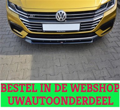 VW Arteon R Line Voorspoiler Spoiler Splitter Versie 2 - 3