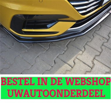 VW Arteon R Line Voorspoiler Spoiler Splitter Versie 1 - 3