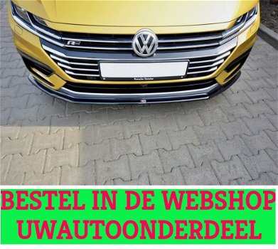 VW Arteon R Line Voorspoiler Spoiler Splitter Versie 1 - 6
