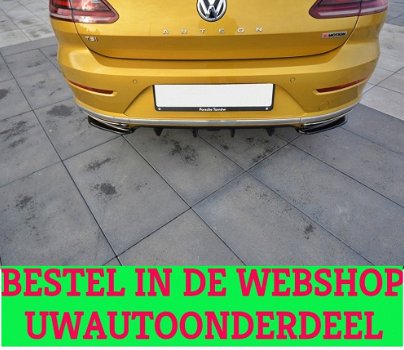 VW Arteon R Line Valance Spoiler Rear Centre - 4