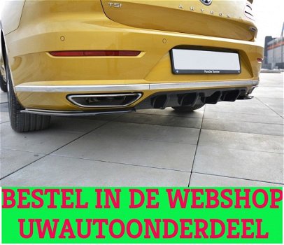 Volkswagen Arteon R Line Rear Side Splitters - 3