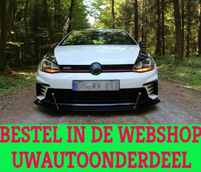 VW Golf 7 GTI Clubsport Racing Splitter Voorspoiler Spoiler - 1