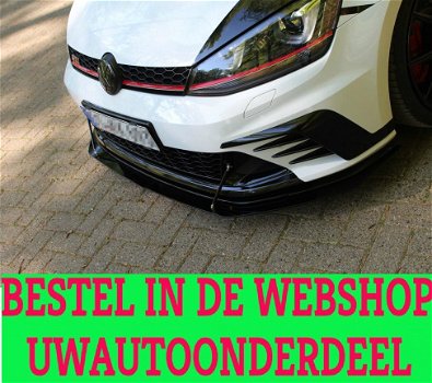 VW Golf 7 GTI Clubsport Racing Splitter Voorspoiler Spoiler - 5