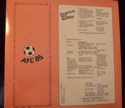 Het afscheid van Rudi-Boy - Musical AFC 85 - LP 1980 Muz - 2