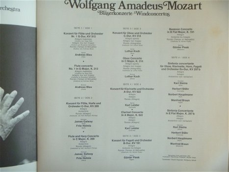 Karajan Conducts Mozart Concertos - Berlin Philharmonic Orchestra & Soloists - Box 3 LP's - 1972 + b - 2