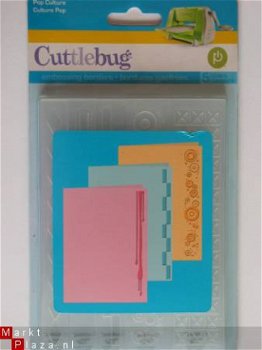 OP=OP cuttlebug embossing-folder culture pop - 1