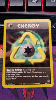 Recycle Energy 105/111 Rare Neo Genesis gebruikt - 1