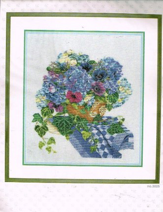 AANBIEDING THEA GOUVENEUR BORDUURPAKKET , HORTENSIA-ANEMONEN 3025 - nr. 1