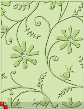 OP=OP cuttlebug embossing-folder styled flowers - 1