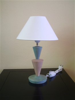 Nieuwe tafellamp - model Parijs - licht kersen. - 8