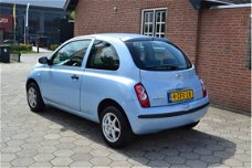 Nissan Micra - 1.2 Pure bj.2006 134.000 km airco lm.velgen el.ramen metallic kleur airbags mooi en g