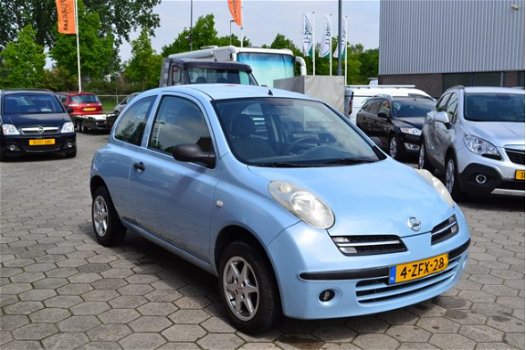 Nissan Micra - 1.2 Pure bj.2006 134.000 km airco lm.velgen el.ramen metallic kleur airbags mooi en g - 1