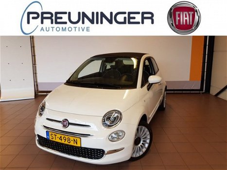 Fiat 500 C - 0.9 TwinAir T Lounge l Navigatie l Cabrio l - 1