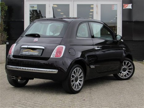 Fiat 500 - 1.2 Lounge PANORAMADAK|LEDER/STOF|AIRCO|USB|PDC|CHROOM PAKKET|LM-VELGEN|48DKM - 1