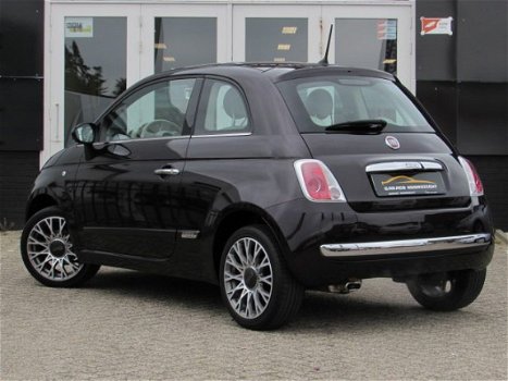 Fiat 500 - 1.2 Lounge PANORAMADAK|LEDER/STOF|AIRCO|USB|PDC|CHROOM PAKKET|LM-VELGEN|48DKM - 1