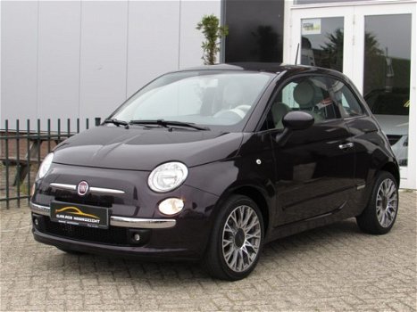 Fiat 500 - 1.2 Lounge PANORAMADAK|LEDER/STOF|AIRCO|USB|PDC|CHROOM PAKKET|LM-VELGEN|48DKM - 1