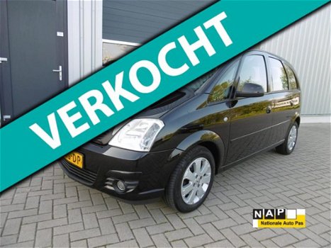 Opel Meriva - 1.6-16V Temptation Airco Cruise Control Zwart - 1