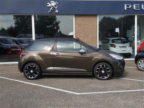 Citroën DS3 - 1.6TURBO-155pk Sport Chic El.vouwdak, Cabrio, Afn.trekhaak, Climat - 1