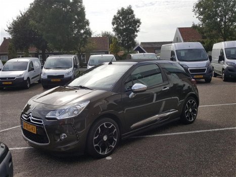 Citroën DS3 - 1.6TURBO-155pk Sport Chic El.vouwdak, Cabrio, Afn.trekhaak, Climat - 1