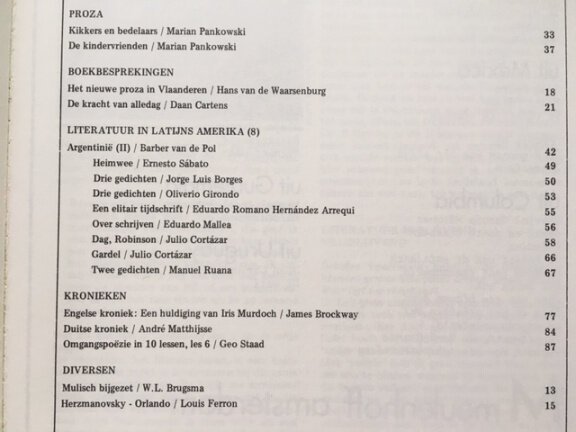 Bzzlletin 63 (Mulisch, Evenhuis, Cortazar, Tentije) - Afbeelding 2