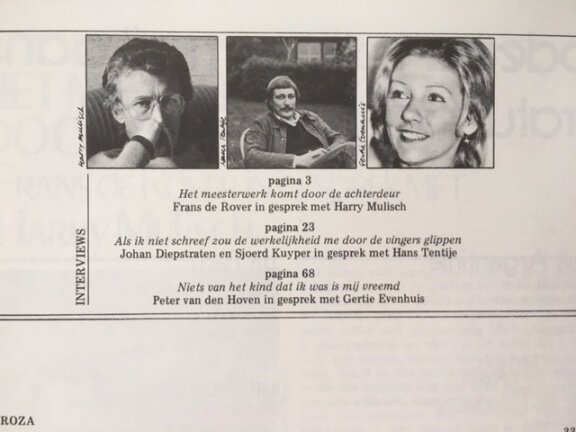 Bzzlletin 63 (Mulisch, Evenhuis, Cortazar, Tentije) - Afbeelding 3