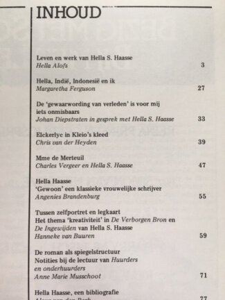 Bzzlletin 91 - Hella S. Haasse - Afbeelding 2