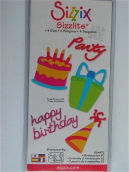 OP=OP Sizzix dies Birthday #2 - 1