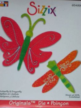 OP=OP Sizzix bigz butterfly & dragonfly - 1