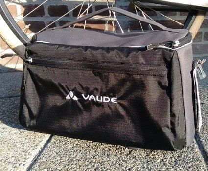 Vaude Bagagedragertas Road Master Shopper Zwart (Snap-it Trunkbag) - 0