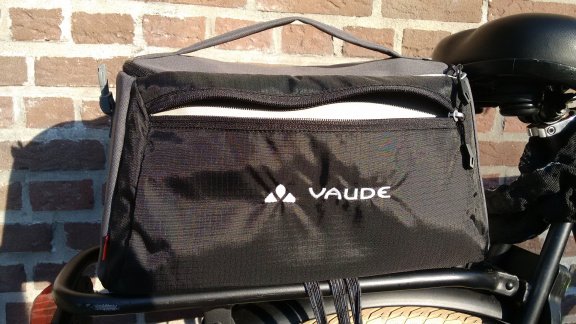 Vaude Bagagedragertas Road Master Shopper Zwart (Snap-it Trunkbag) - 2