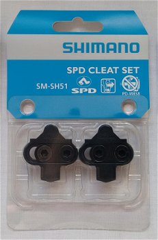 Shimano Schoenplaatjes SM-SH51 voor SPD pedalen - 1