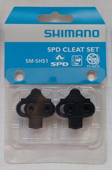 Shimano Schoenplaatjes SM-SH51 voor SPD pedalen