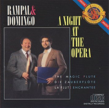 Jean-Pierre Rampal, Placido Domingo, Robert Stallman, The Royal Philharmonic Orchestra ‎– A Night At - 1