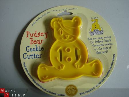 Koeksteker beer engelse Pudsey Bear Cookie Gutter - 1