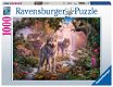 Ravensburger - Wolvenfamilie in de Zomer - 1000 Stukjes Nieuw - 2 - Thumbnail