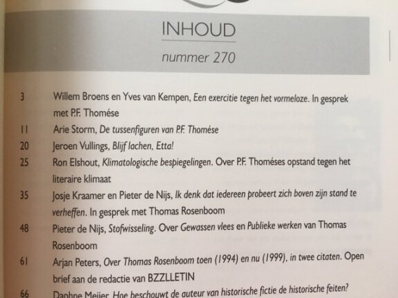 Bzzlletin 270 - Thomese, Thomas Rosenboom, Kees 't Hart - Afbeelding 2