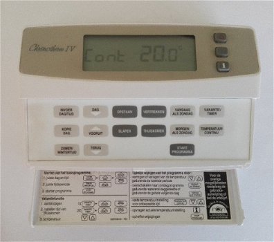 HONEYWELL CHRONOTERM IV DIGITALE THERMOSTAAT - 1