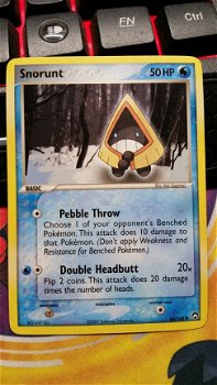 Snorunt 64/108 ex power keepers - 1