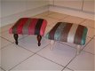 Stofpaneel - NINE ROSES - voor footstool 36x36cm. NIEUW !! - 6 - Thumbnail