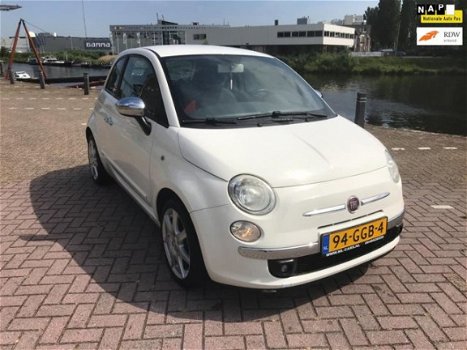 Fiat 500 - 1.2 Pop super nette auto dikke 16 inch velgen stereo apk 4-2020 bj 2008 moet gezien worde - 1