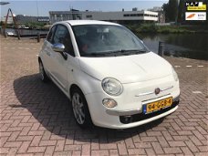 Fiat 500 - 1.2 Pop super nette auto dikke 16 inch velgen stereo apk 4-2020 bj 2008 moet gezien worde