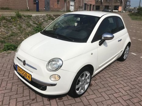 Fiat 500 - 1.2 Pop super nette auto dikke 16 inch velgen stereo apk 4-2020 bj 2008 moet gezien worde - 1